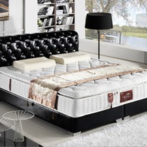 时宝丽进口天然乳胶床垫,1.8米软硬两用可拆面设计,蚕丝面料吸湿透气促抗衰老