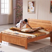 欧陆皇朝天然棕榈床垫,提花面料透气床垫,可拆洗一米五床垫