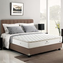 双人护脊金可儿弹簧床垫,中老年专用席梦思,1.8m双面双用希尔顿铂金