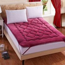 嘉信加厚法兰绒四季家用床垫,多彩花样立体卧床垫子,货号: flrcd01