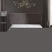 梦百合白色长方形双人床垫,加厚记忆棉弹簧护脊睡垫,型号:mlily1701