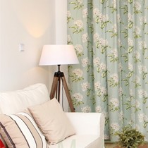 唯美乡村纯麻窗帘,明润美式田园布艺,客厅简约麻布挂帘,货号: MR262-1