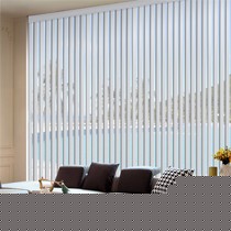 致尚垂直百叶窗帘,转棒式遮光帘,现代简约PVC隔断帘BYL90