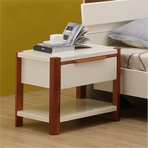 简约现代实木LFB102系列床头柜,乔克斯五金多功能储物柜