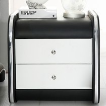 爱纷享现代简约床头柜,皮艺做工精湛饱满,型号: G10储物二抽柜