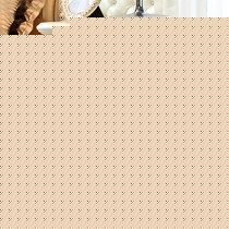 丁满堂白色雕花床边柜,双层抽屉板式卧室储物床头柜,型号:2153