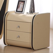 马氏皇庭多功能床头柜,耐磨防刮皮质床头柜,板材床边柜,型号KC1080