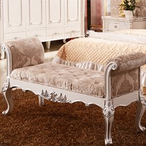 纯实木换脚凳雕花工艺,驿路坊床尾几古典宫廷凳,型号: cwj06