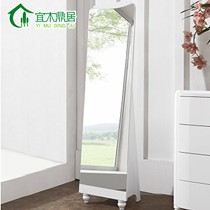 宜木鼎居牌置地式穿衣镜,A1-601型全身穿衣镜,全部优质环保板材打造