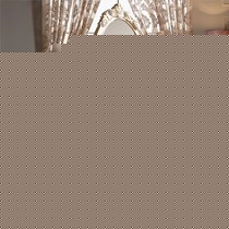 椭圆形立体雕饰落地镜,欧意豪庭象牙白/黄全身镜,型号: 1102