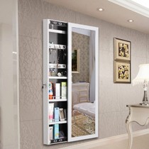 D牌悬挂式穿衣镜,现代简约储物式全身镜,型号:H40120推拉