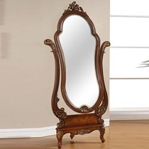 蒙地亚品牌落地式穿衣镜, 美式旋转全身镜,A023-T-CYJ全身穿衣镜