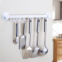 顺美活动挂钩厨房挂架,超强吸盘挂杆,无痕塑料挂钩组合SM-1713