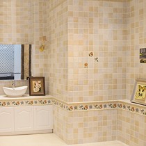 Hudson/哈德逊卫生间内墙瓷砖,田园仿古花纹精品防滑墙砖,型号: HDCW21_01