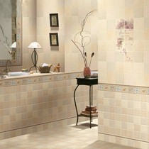 田园风仿布纹瓷砖,PHISANT/菲象品牌的防滑抗污卫生间墙砖,型号: FXBY3022A