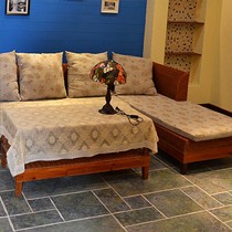 罗浮威尔田园风客厅瓷砖,多色款波浪边造型,ZC33S仿古墙地砖