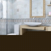 珊瑚海卫生间厨房内墙砖,仿石纹不透水釉面砖,型号: 锦绣田园