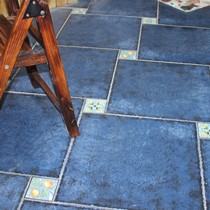 五彩精灵厨房防水瓷砖,美式乡村坚硬稳固地砖,高品质直角仿古砖