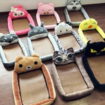 HELLOJOY卡通造型宠物窝,可拆洗窝垫宠物用品,短毛绒宠物软垫