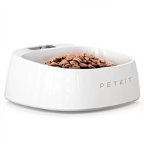 小佩宠物智能抗菌饭盆,欧瓷白称重狗盆,可水洗猫咪狗狗宠物用品