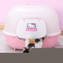 爱丽思多色盒形猫厕所,树脂封闭全自动猫砂盆,型号:WNT510M