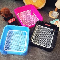 HELLOJOY宠物小狗小便器,泰迪宠物便盆,带围栏防溅犬用尿盆