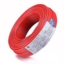 金龙羽1.5MM^2红色单芯多股软线,ZC-BVR铜芯阻燃家装电缆线