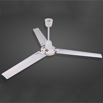 艾美特家用大风量吊扇,浅灰白色静音电风扇,经久耐用简约吊扇