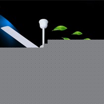 长城FC-140白色大吊扇,安全节能静音电风扇,壁控五档调速耐用吊扇