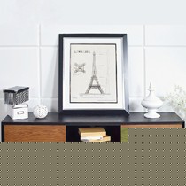 生活哲学水曲柳实木电视柜,双色混搭现代风格时尚典雅,加厚实木框架超强承重