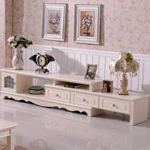 亮巢田园风格板式电视柜,象牙色烤漆组装式客厅电视柜型号260V