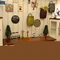 东居家居整装奶白色电视柜,高档半哑光客厅展示装饰柜,型号DJ310