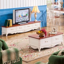 雕花工艺实木电视柜,卡伊莲哑光喷漆电视矮柜,地中海式设计悠然恬静
