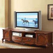 雅居格美式电视柜,实木雕花储物柜,客厅电视柜型号: PF102-C