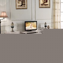 木奕欧式象牙白电视柜,客厅卧房可伸缩电视柜组合,板式组装型地柜