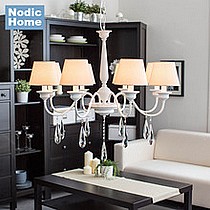 北欧美家现代时尚吊灯,纯白色铁艺吊灯,尊贵典雅,安全认证,型号NPL-A022