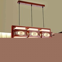 韩野牌古韵雕花吊灯,中国风实木铁艺吊灯,型号: MD-6015