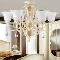 5㎡-10㎡光照的玻璃灯,子兰欧式水晶吊灯, 8022树脂灯身客厅吊灯