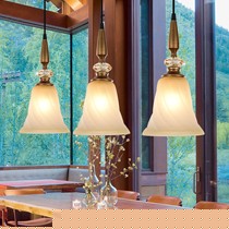 Caesaro/凯萨罗灯三头铁艺吊灯,餐厅磨砂玻璃吊灯型号: 9008-3SP