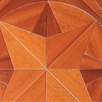 倍康经典复古拼花栗木地板,高品质实木复合地板,八角型室内地板