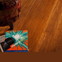 壹地面限量精品(重竹)系列实木地板,老油漆自然竹木地板,碳化锁扣