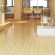 浩邦钢琴烤漆亮面白蜡木地板,凹凸T型平扣锁槽木板,H881实木进口地板