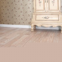 生活家实木复合平扣地板,DC401水曲柳材质,喷砂仿古工艺木板