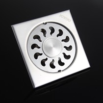 中宇不锈钢锻造地漏,T型自动密封式四防地漏,手工柔丝物理表面防臭洁具