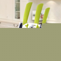 MIDDIA/美帝亚绿色刀具套装,生物陶瓷刀五件套型号: WJG02Y55A