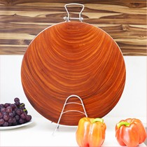 俏功煮圆形铁木菜板,正宗越南蚬木切菜板,厨房整木家用案板