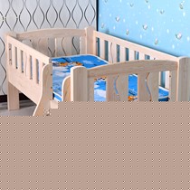 886琪翔实木框架加宽加高儿童床,加固龙骨可爱单人小公主床