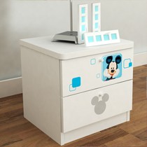 迪士尼卡通形象环保儿童床头柜,SX030402型号现代时尚儿童床边柜