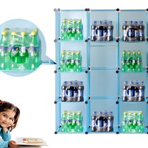 森加SK-Y1601环保半透明树脂组装儿童衣柜,承重力超强轻便大容量空间链接紧密宝宝衣橱
