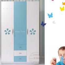 豪享家园829实木挂衣杆E1级别环保中纤板宝宝衣橱,带出气孔儿童衣柜